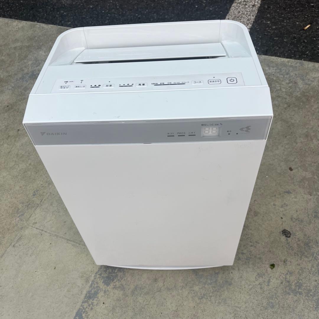 ダイキン DAIKIN 加湿ストリーマ 空気清浄機 MCK70W-W