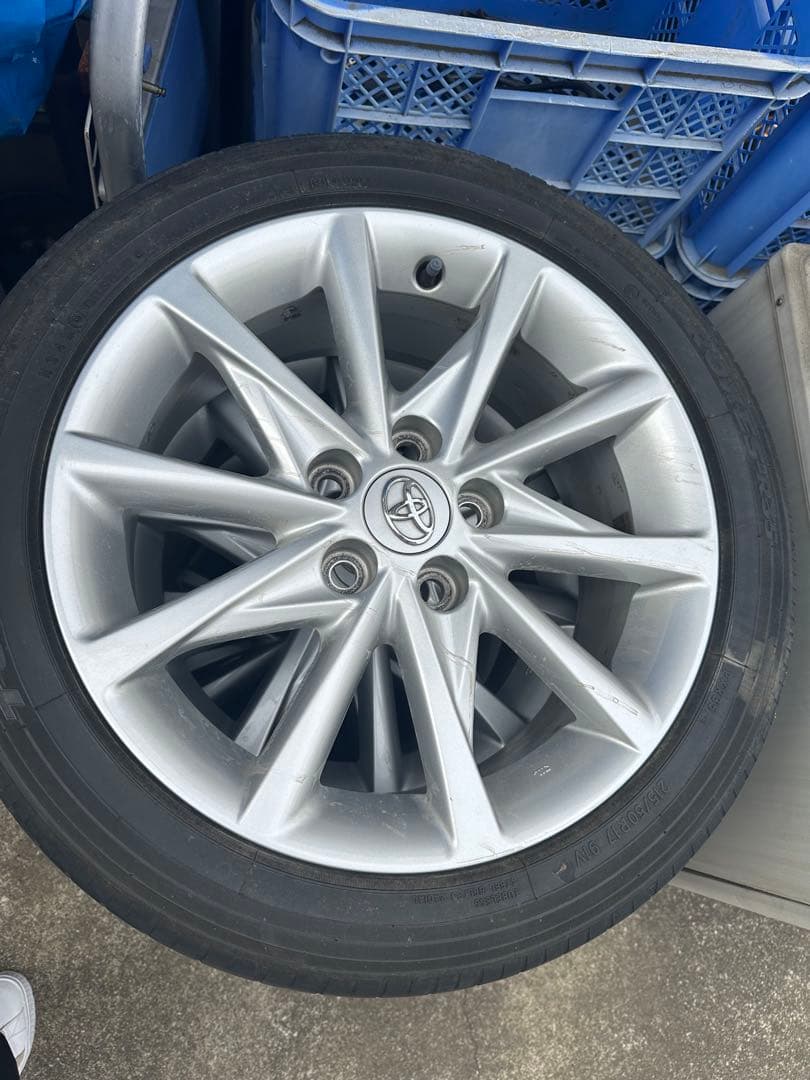 オアフ プリウスα 純正 アルミホイール 17インチ