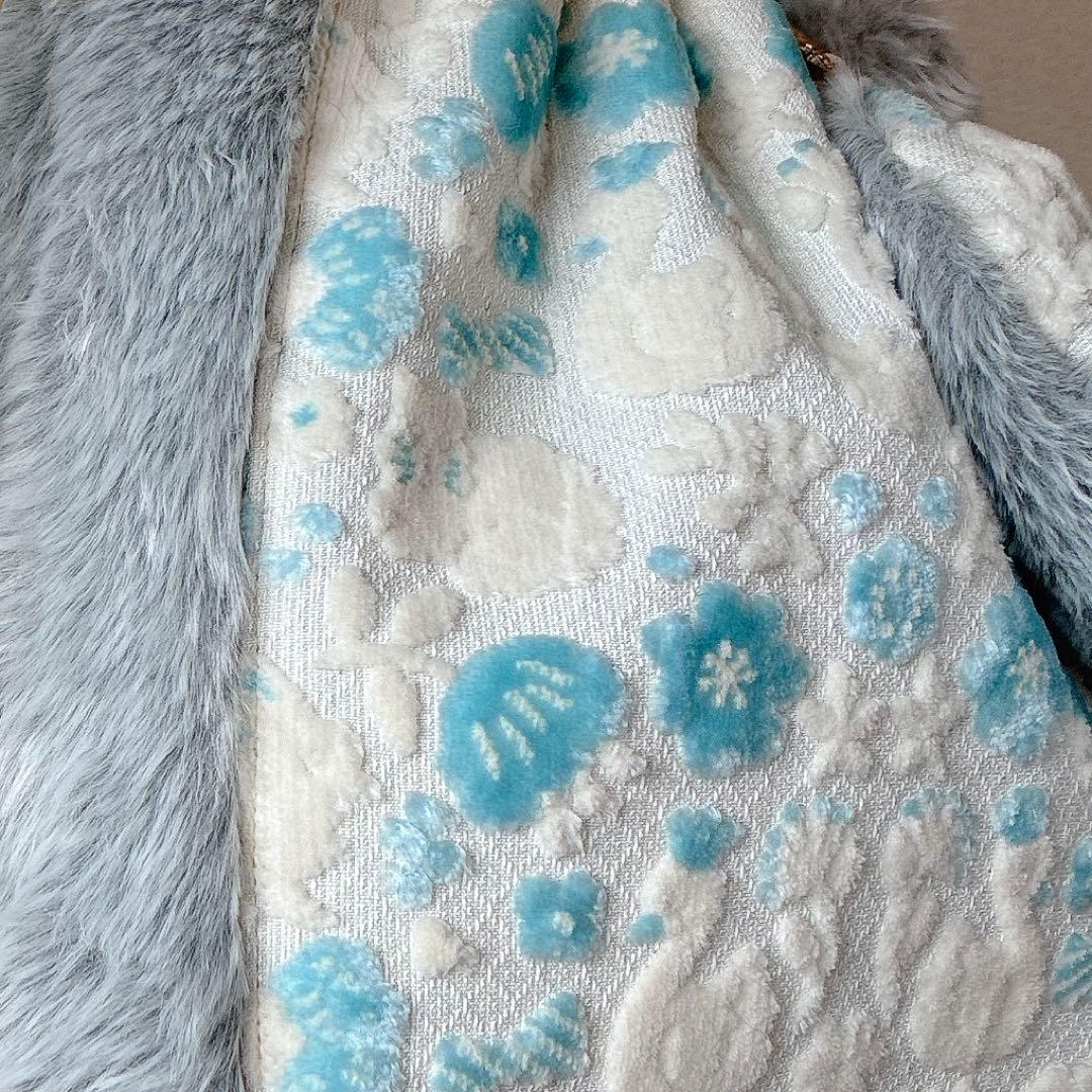 006 ジョリーフルール もふもふノスタルジア 巾着トートバッグ＆ポーチ