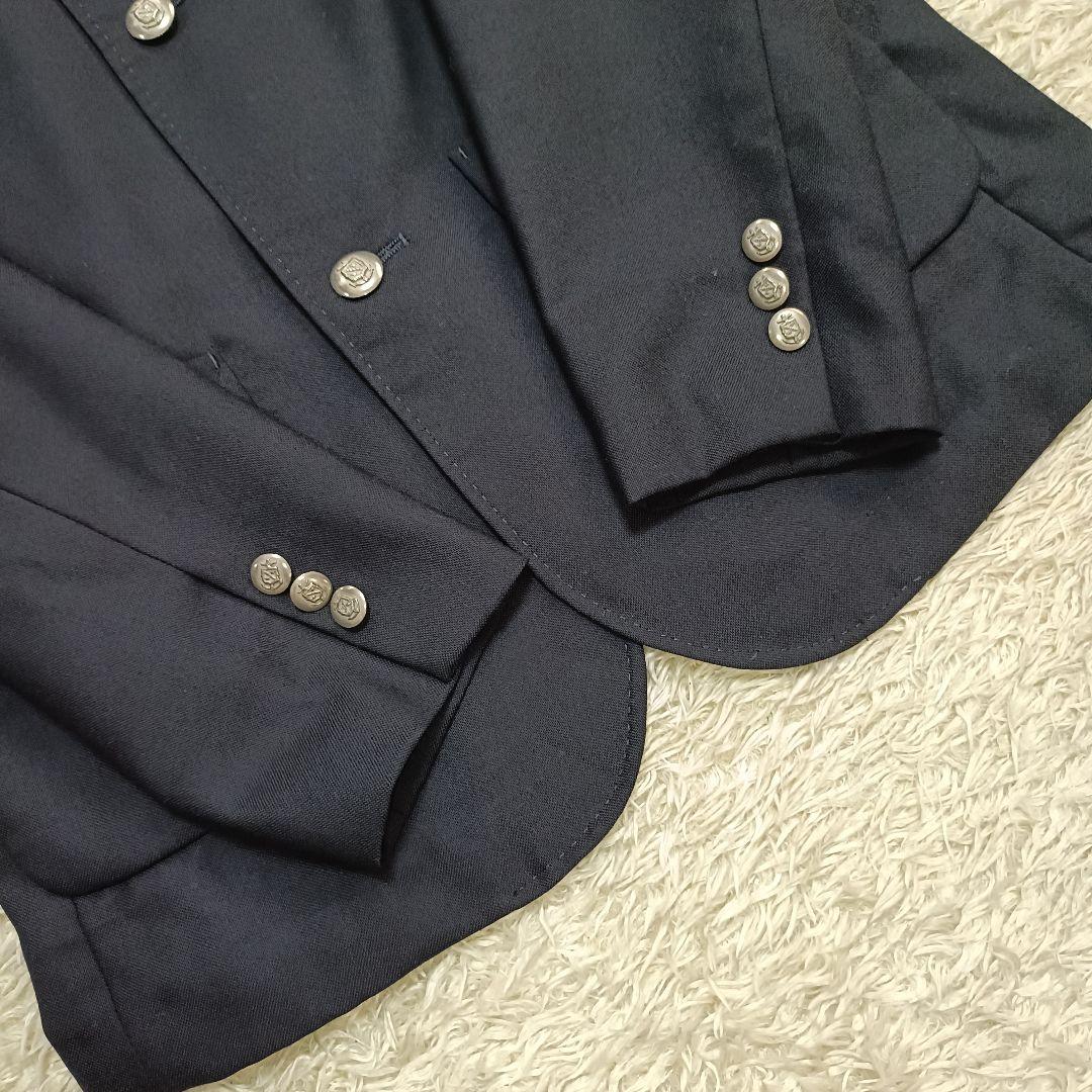 【美品】トゥモローランド フォーマルスーツ 卒服 セットアップ 銀ボタン 160