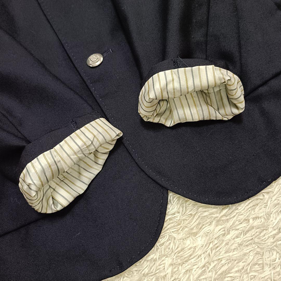 【美品】トゥモローランド フォーマルスーツ 卒服 セットアップ 銀ボタン 160