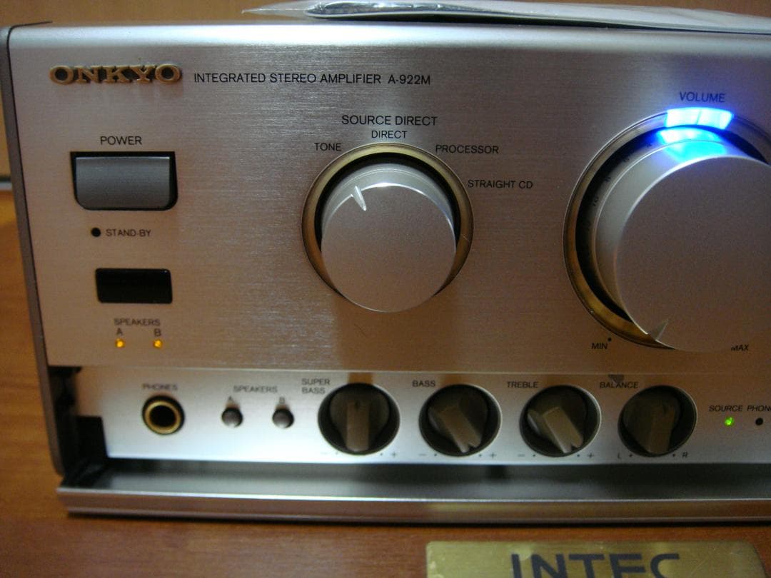 整備済 程度良 ONKYO オンキョー プリメインアンプ A-922M 取説付