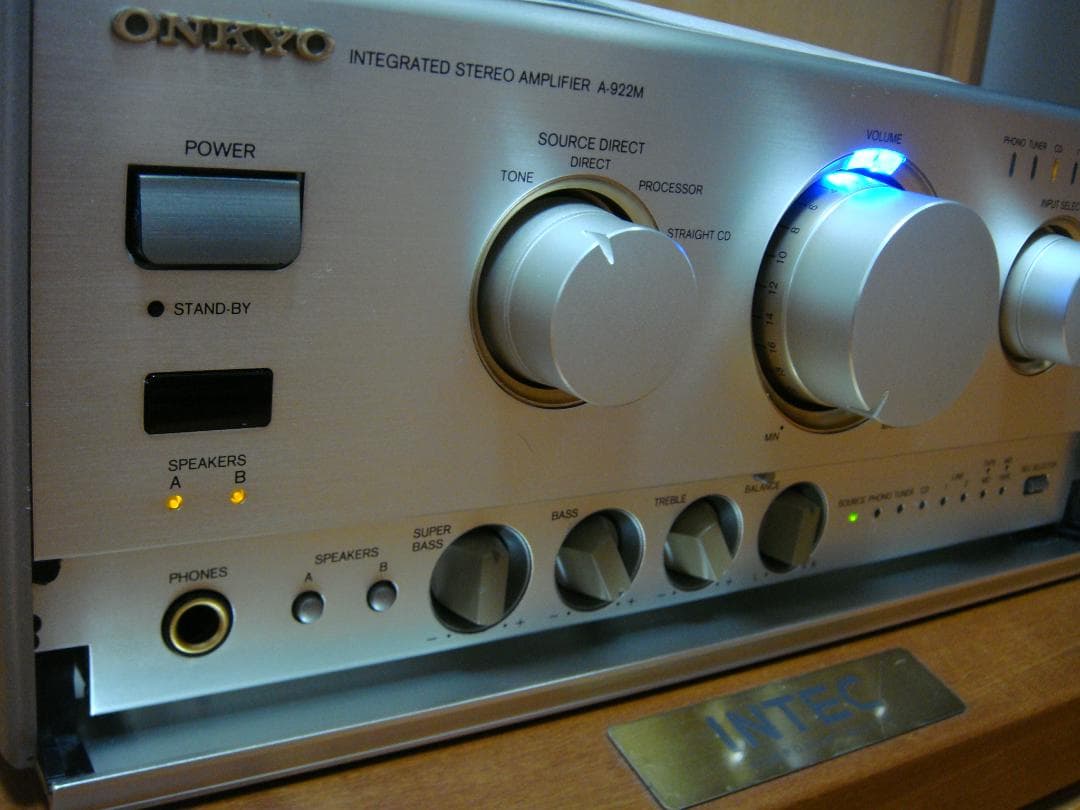 整備済 程度良 ONKYO オンキョー プリメインアンプ A-922M 取説付