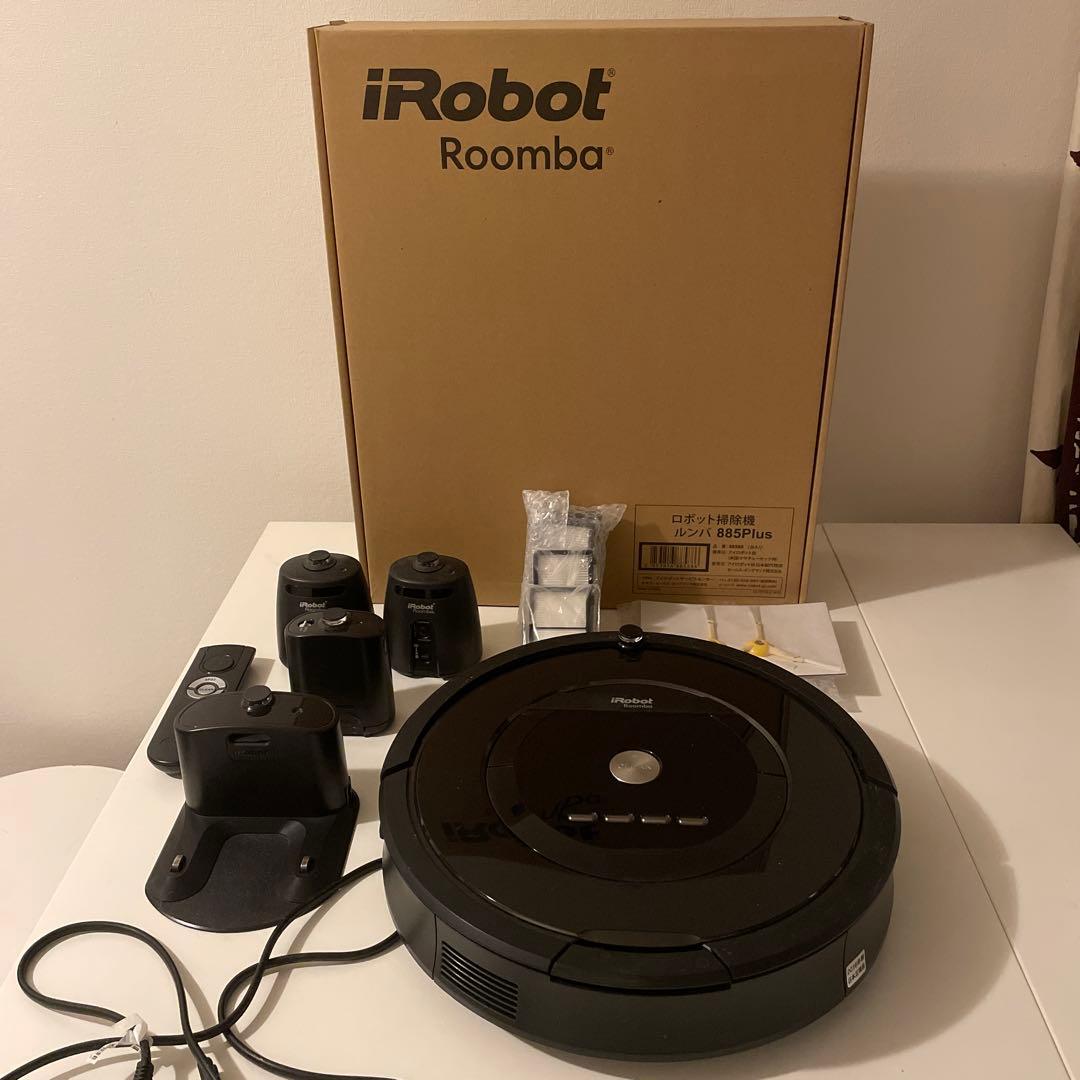 ロボット掃除機　箱付属品一式　ルンバ885plus