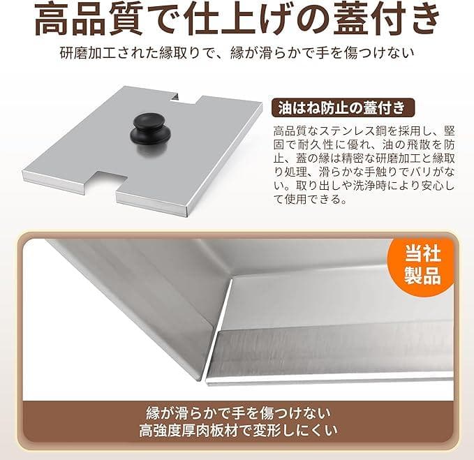 電気フライヤー 業務用 2槽式 20L 1500w×2 バスケット2個付き