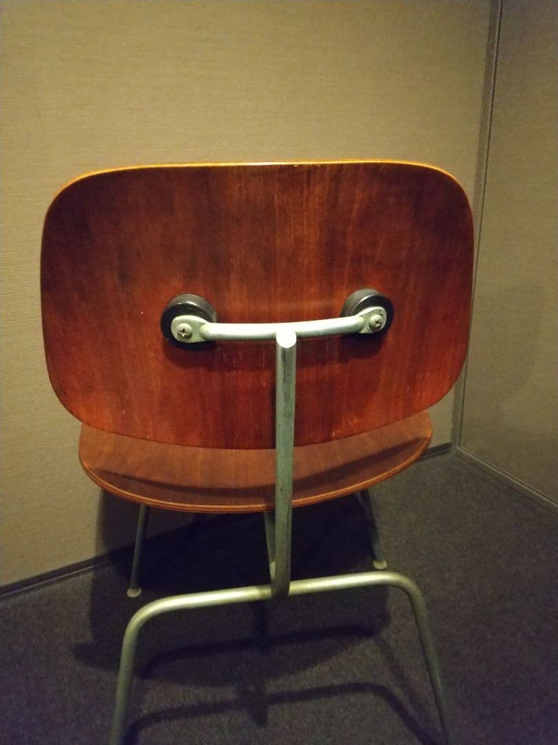 ハーマンミラーイームズ椅子ダイニングチェアヴィンテージ DCMひびあり