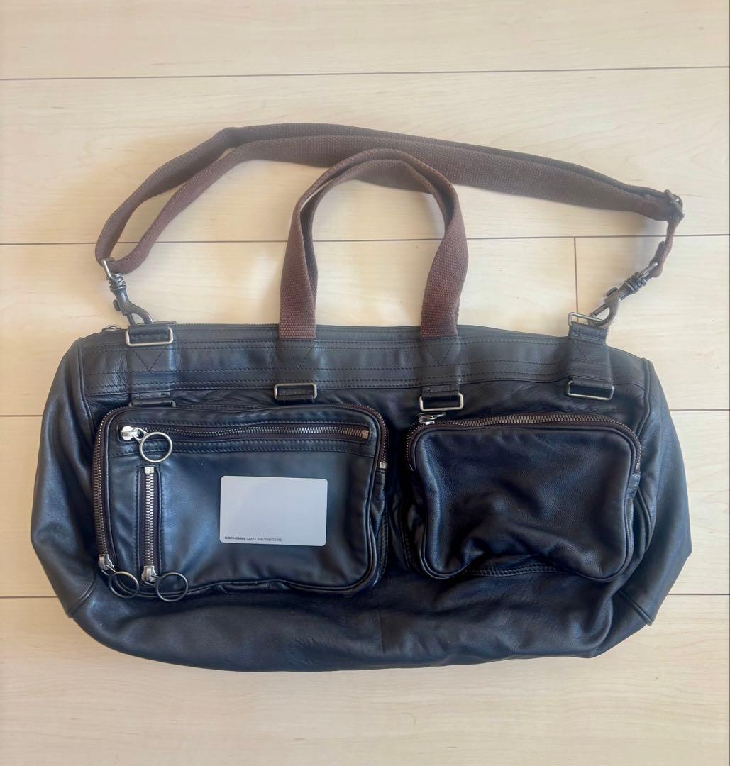Dior homme ディオールオム deville ダッフルバッグ エディ