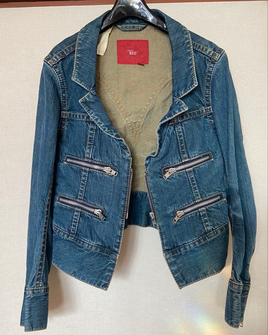 LEVI'S RED リーバイスレッド　デニムジャケット マルジェラ　ジッパー