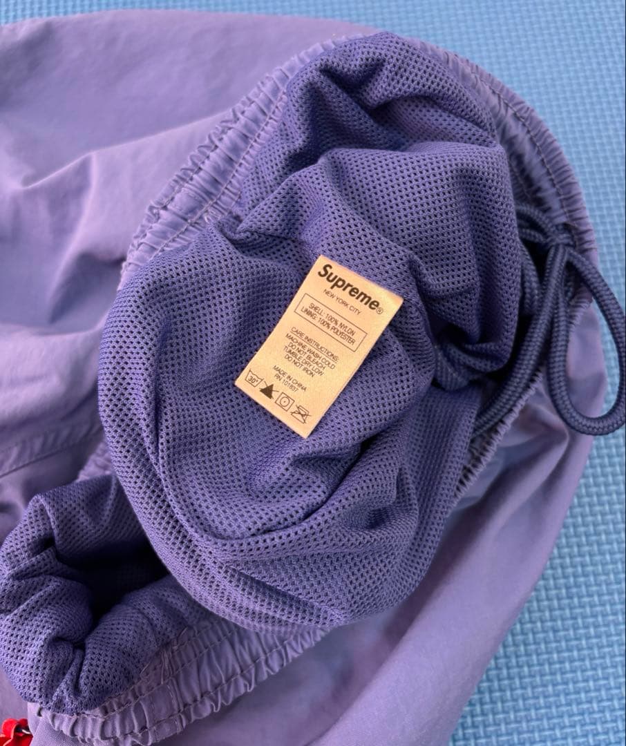 Supreme シュプリームNylon Water Short ブルー Lサイズ