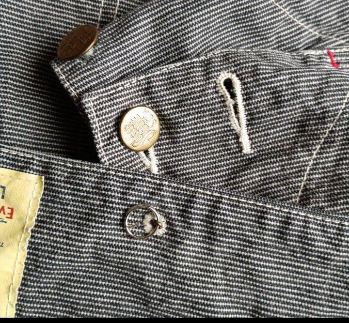 モルボルシュガーケーン ヒッコリー カバーオール　デニムジャケット