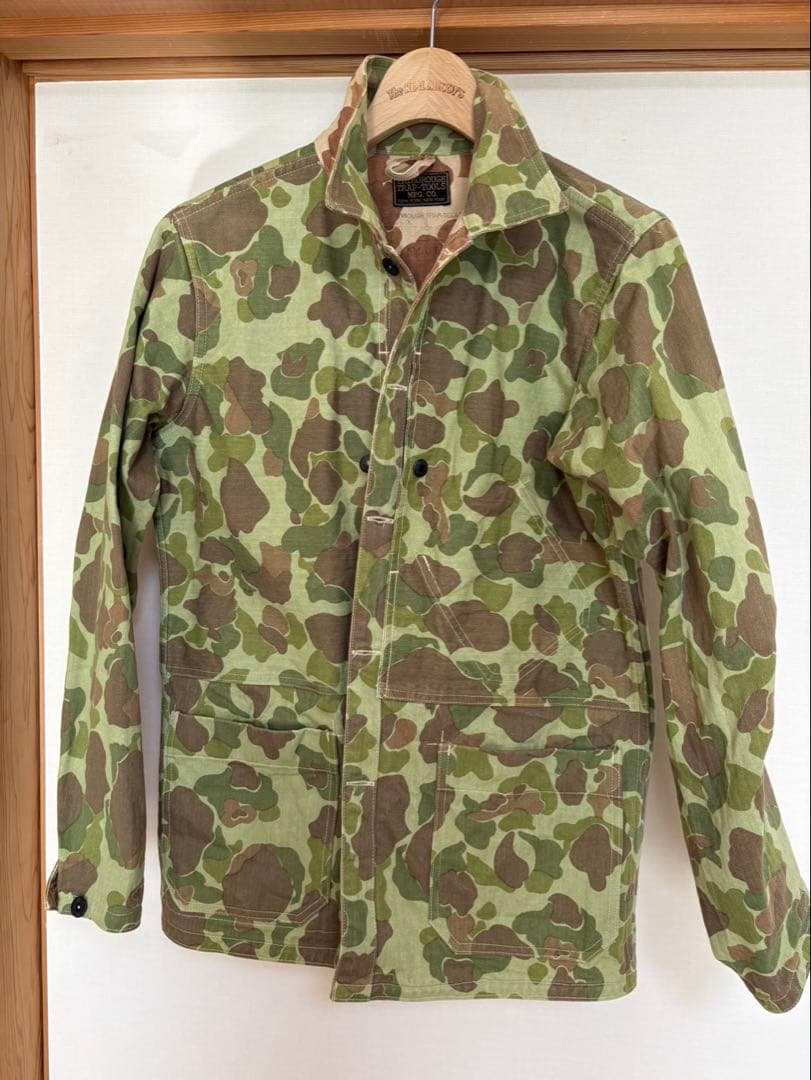 コリンボ カモフラージュ コットン ミリタリージャケット