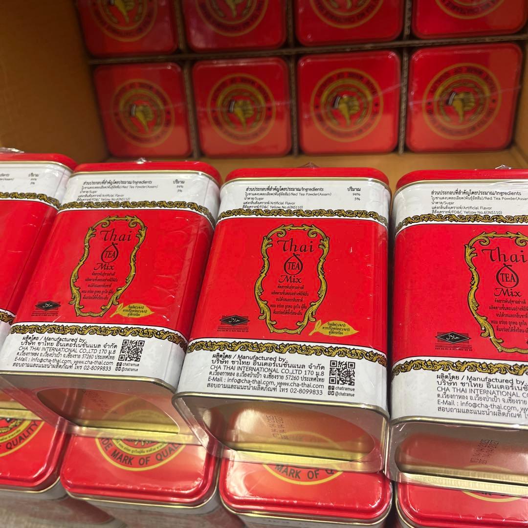 新品未開封 タイティー ×24缶 THAI TEA MIX チャトラムー