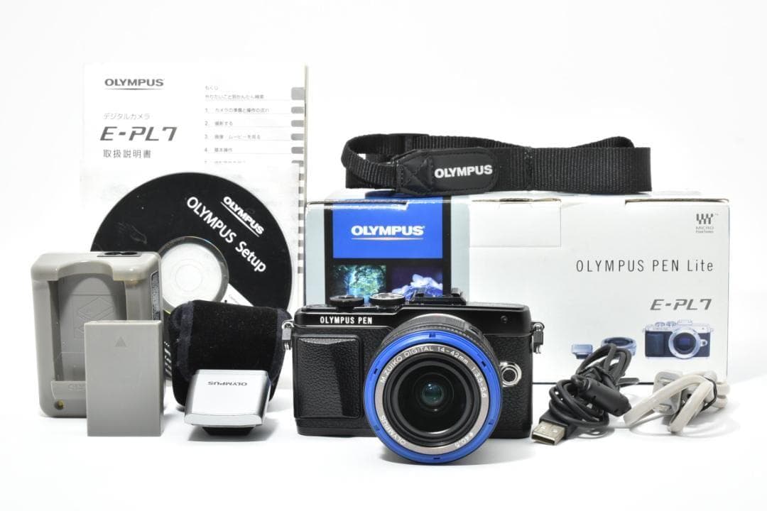 オリンパス　OLYMPUS PEN E-PL7 レンズキット 動作確認済品です