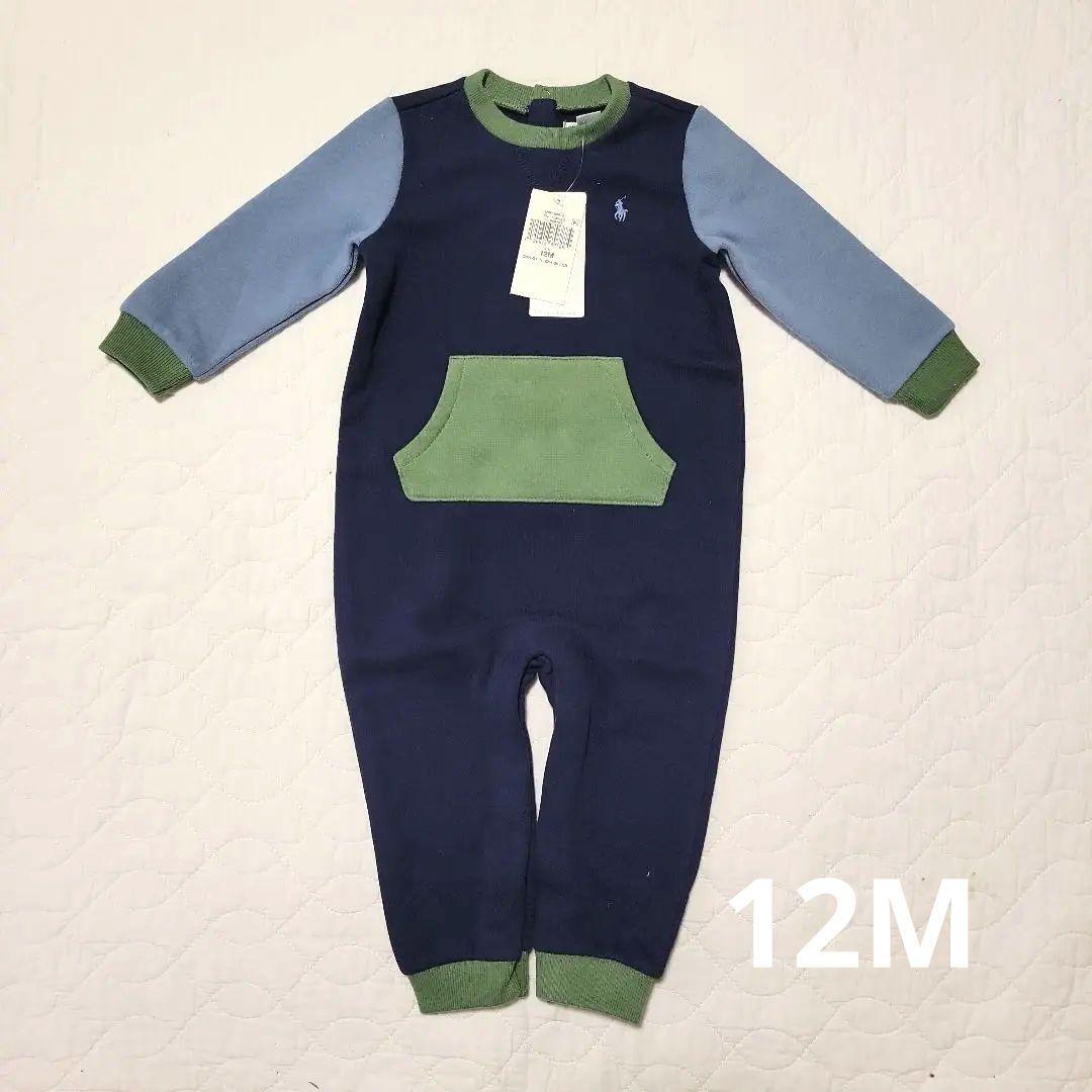 Ralph Lauren ポケット付きロンパース 12M　新品未使用
