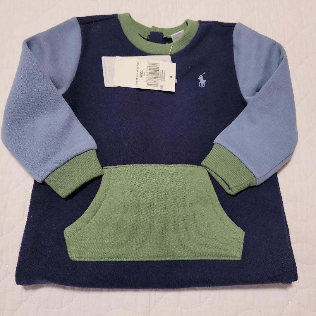 Ralph Lauren ポケット付きロンパース 12M　新品未使用