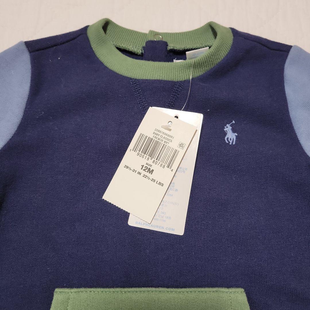 Ralph Lauren ポケット付きロンパース 12M　新品未使用