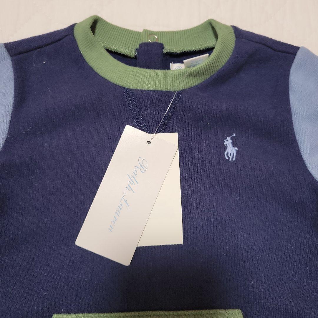 Ralph Lauren ポケット付きロンパース 12M　新品未使用