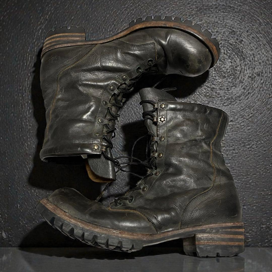 靴 2000s attachment laceupboots grunge