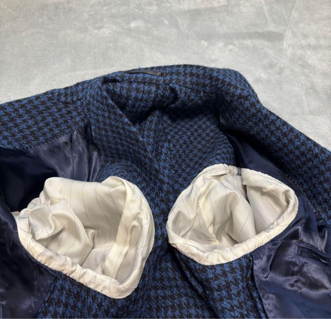 50サイズ✨トゥモローランドピルグリム×ハリスツイード 千鳥柄 テーラード