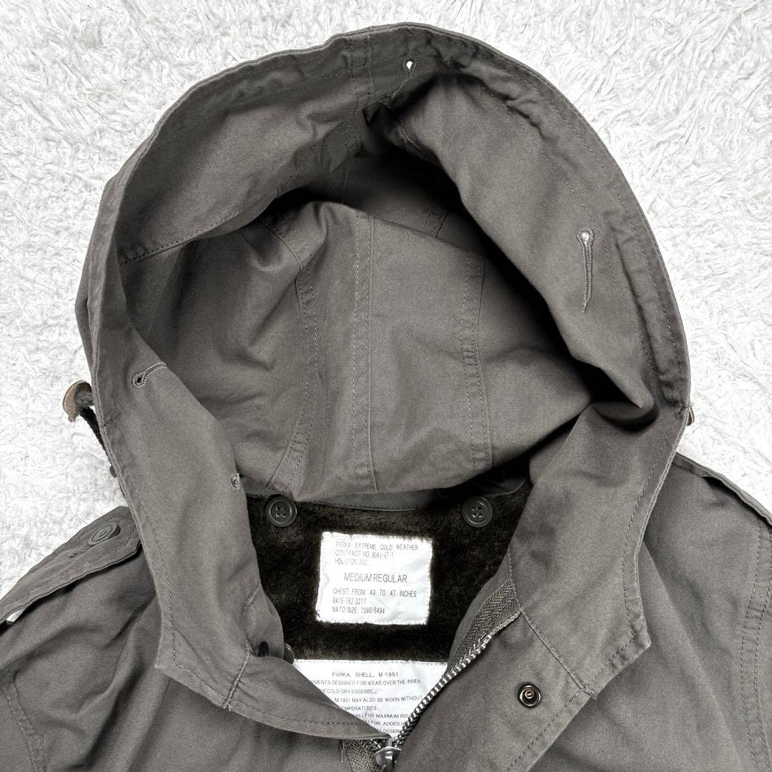 ✨WAIPER別注・M-51✨ヒューストン　モッズコート　ライナー　オリーブ　M