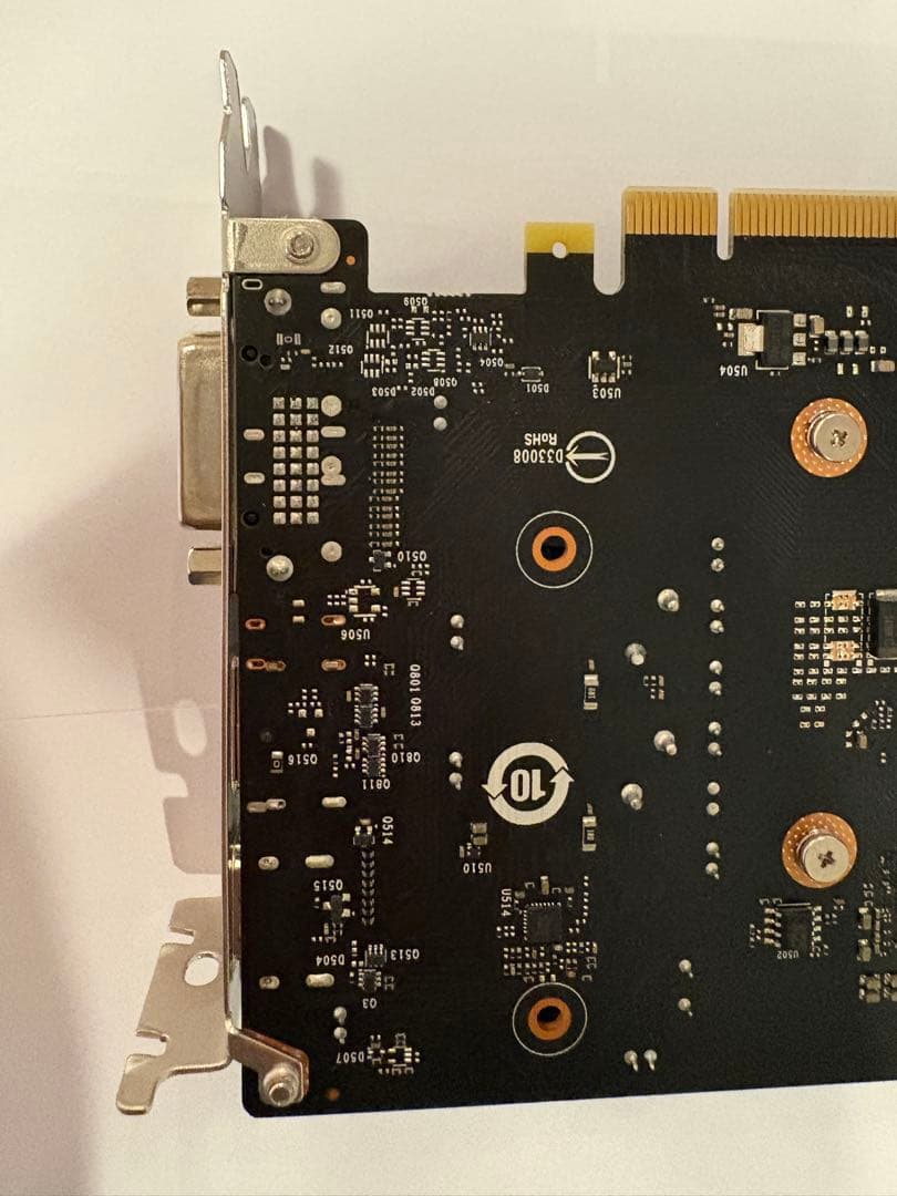 MSI GeForce GTX 1630 AERO ITX 4G OC 箱無し