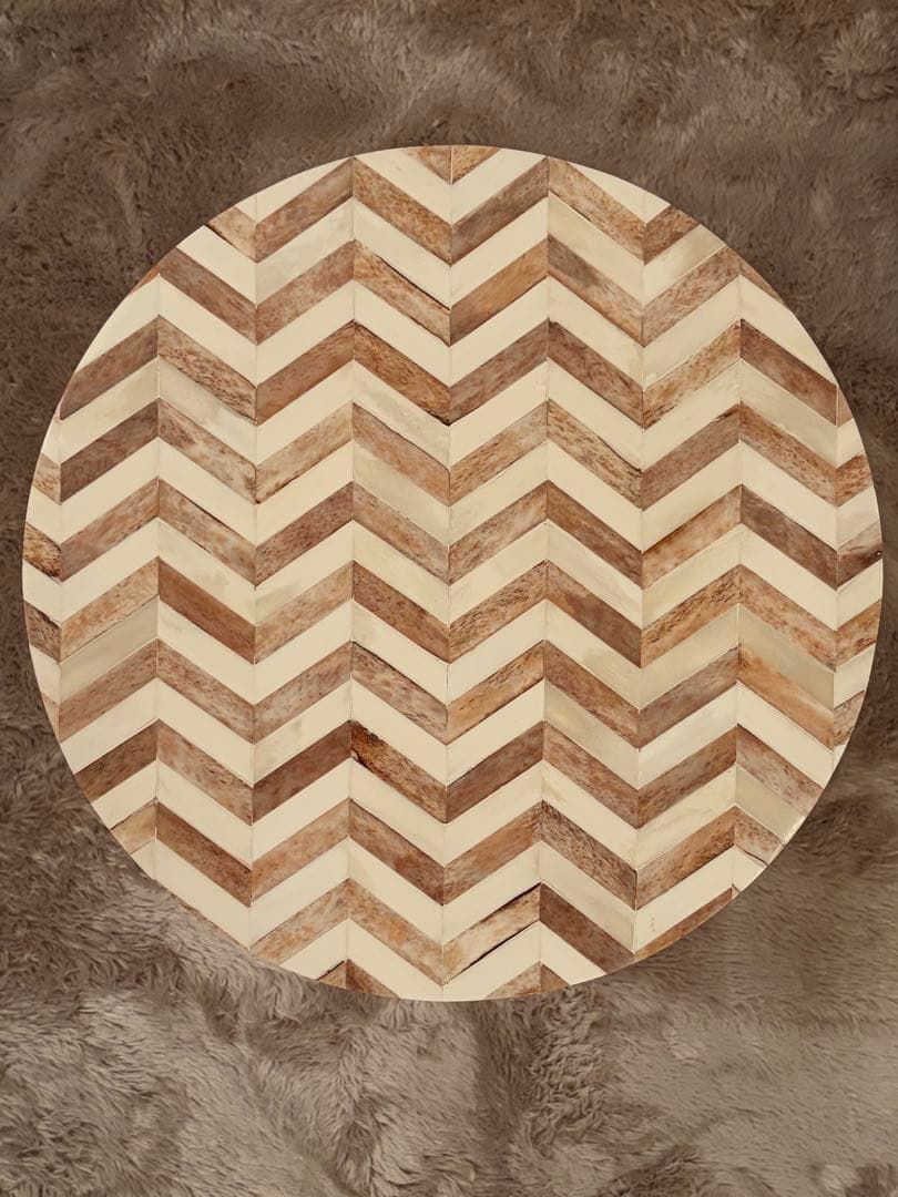 【WTW】ダブルティー ヘリンボーン サイドテーブル サイドスタンド