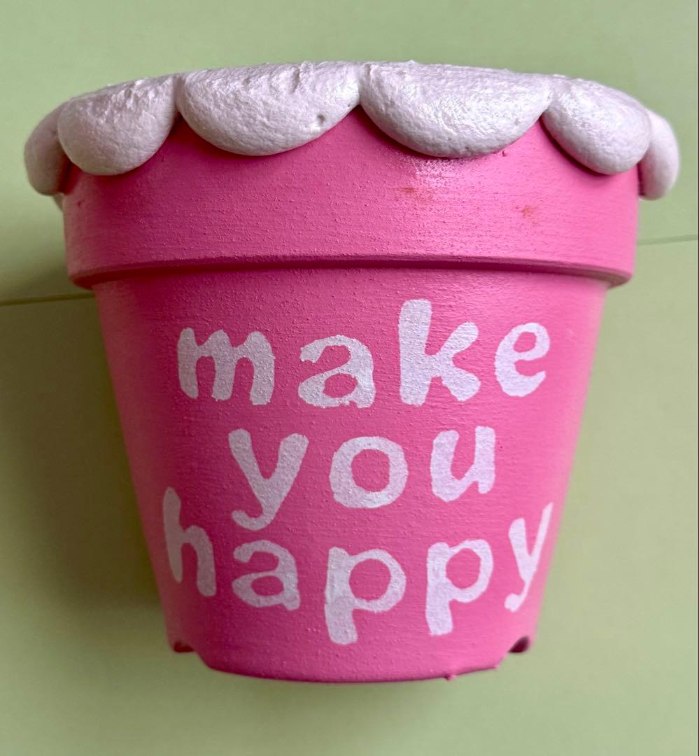 大型 5号(15㎝)植木鉢 リメイク鉢作家さんハンドメイド 多肉植物や観葉植物用