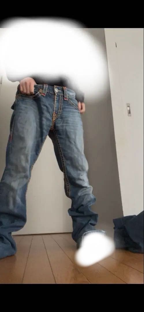 希少 Ture Religion デニム JOEY SUPER T 太ステッチ