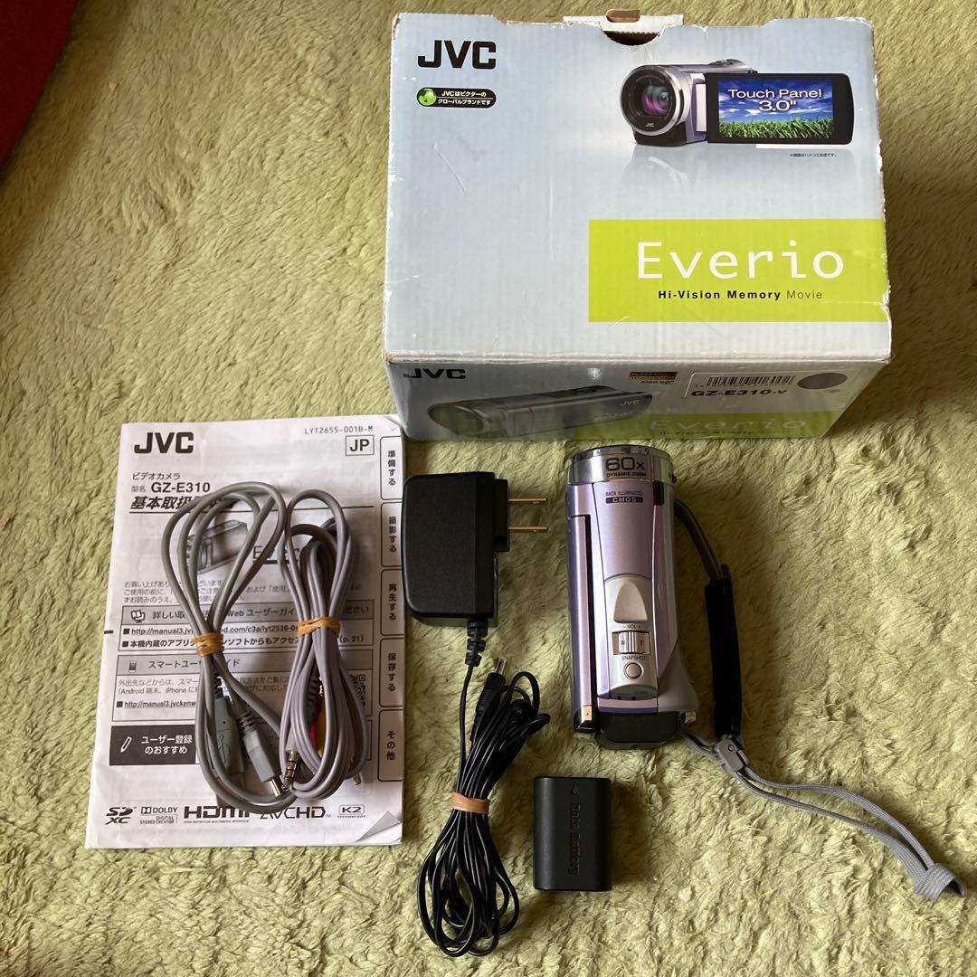 ビデオカメラ JVC GZ-E310-V