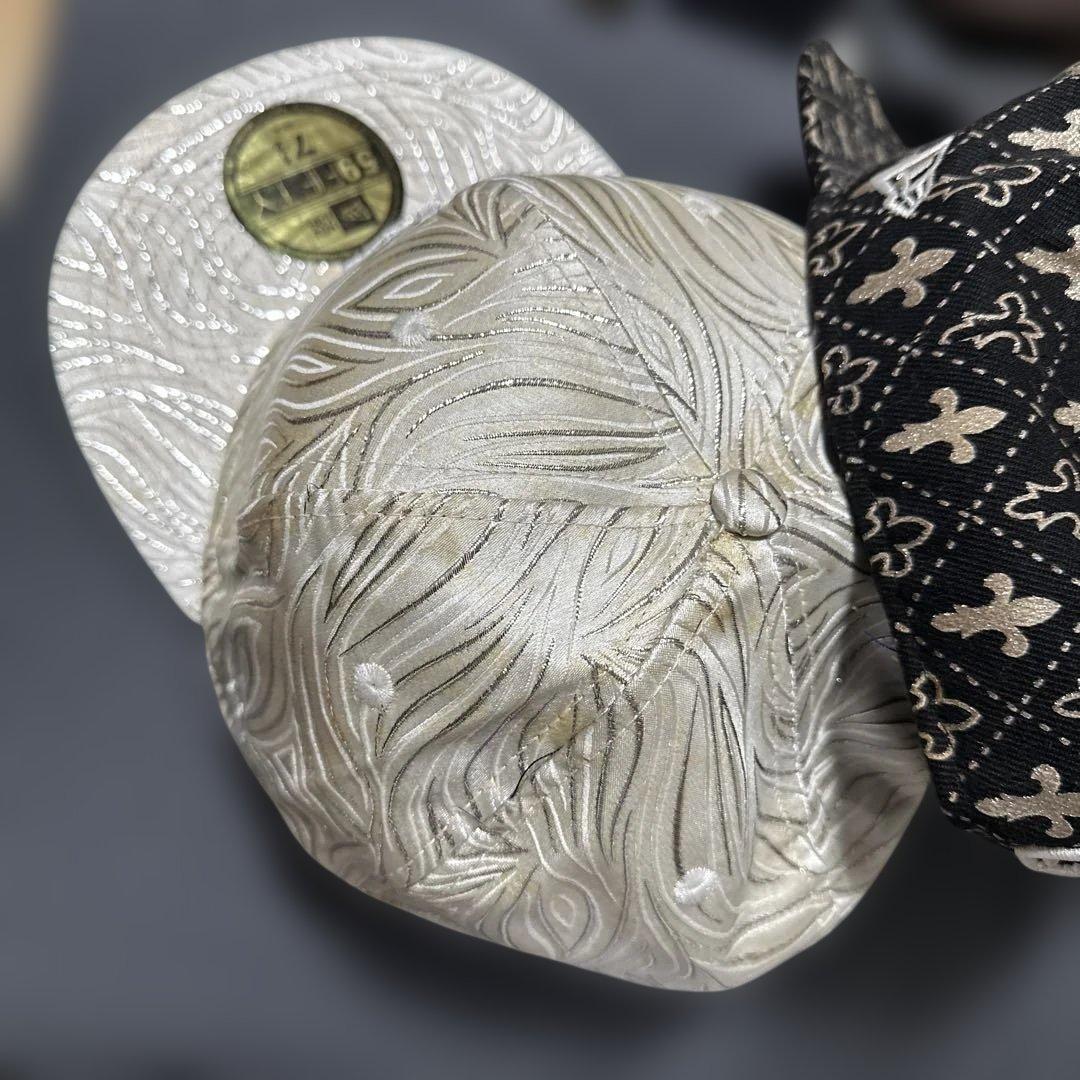 ぴ*様 NEW ERA 59FIFTY キャップ 2点セット 60cm