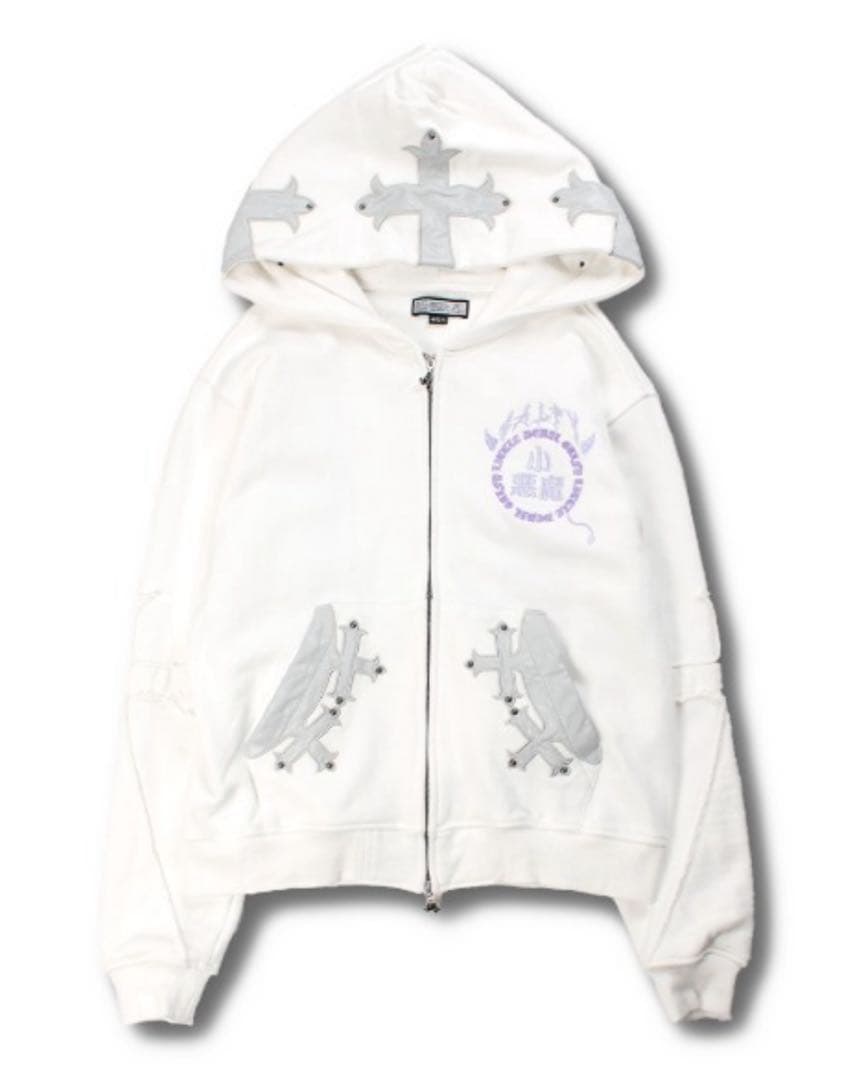 い*る様 【新品半額以下】GALFY/ガルフィー 別注 小悪魔ジップアップパーカ