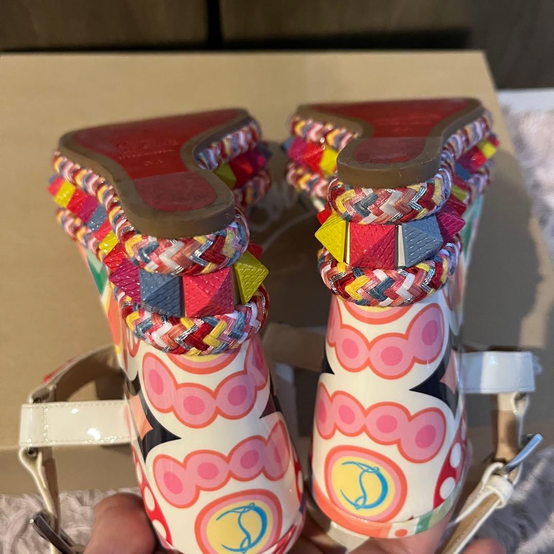 Christian Louboutin ストラップ　サンダルウェッジソール箱あり