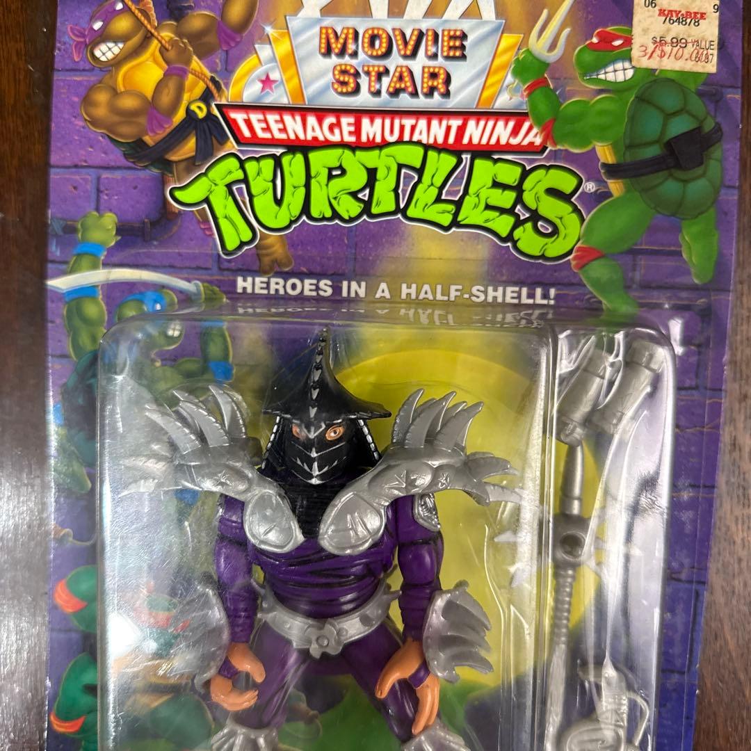 TMNT MOVIE STAR SUPER SHREDDER 　タートルズ