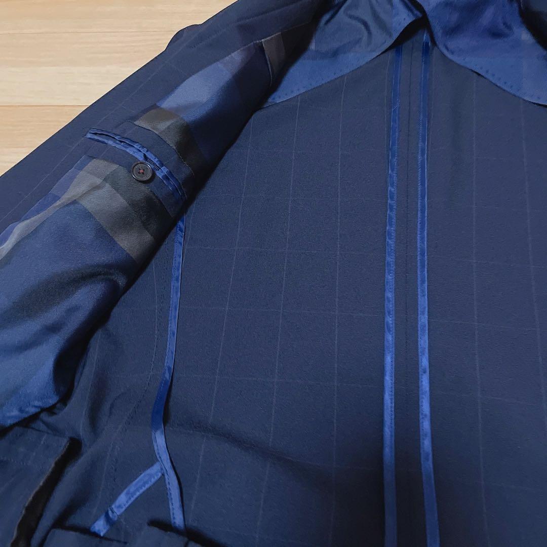 美品　BLACK LABEL CRESTBRIDGE セットアップ ネイビー　L