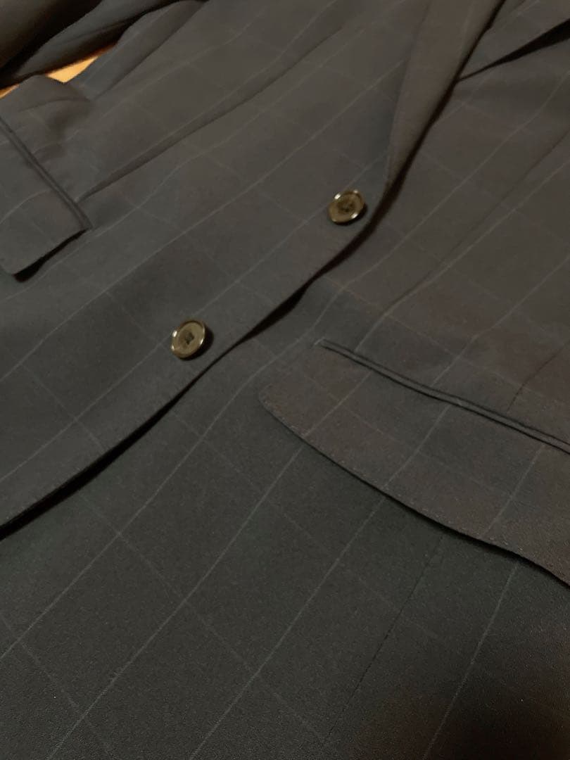 美品　BLACK LABEL CRESTBRIDGE セットアップ ネイビー　L