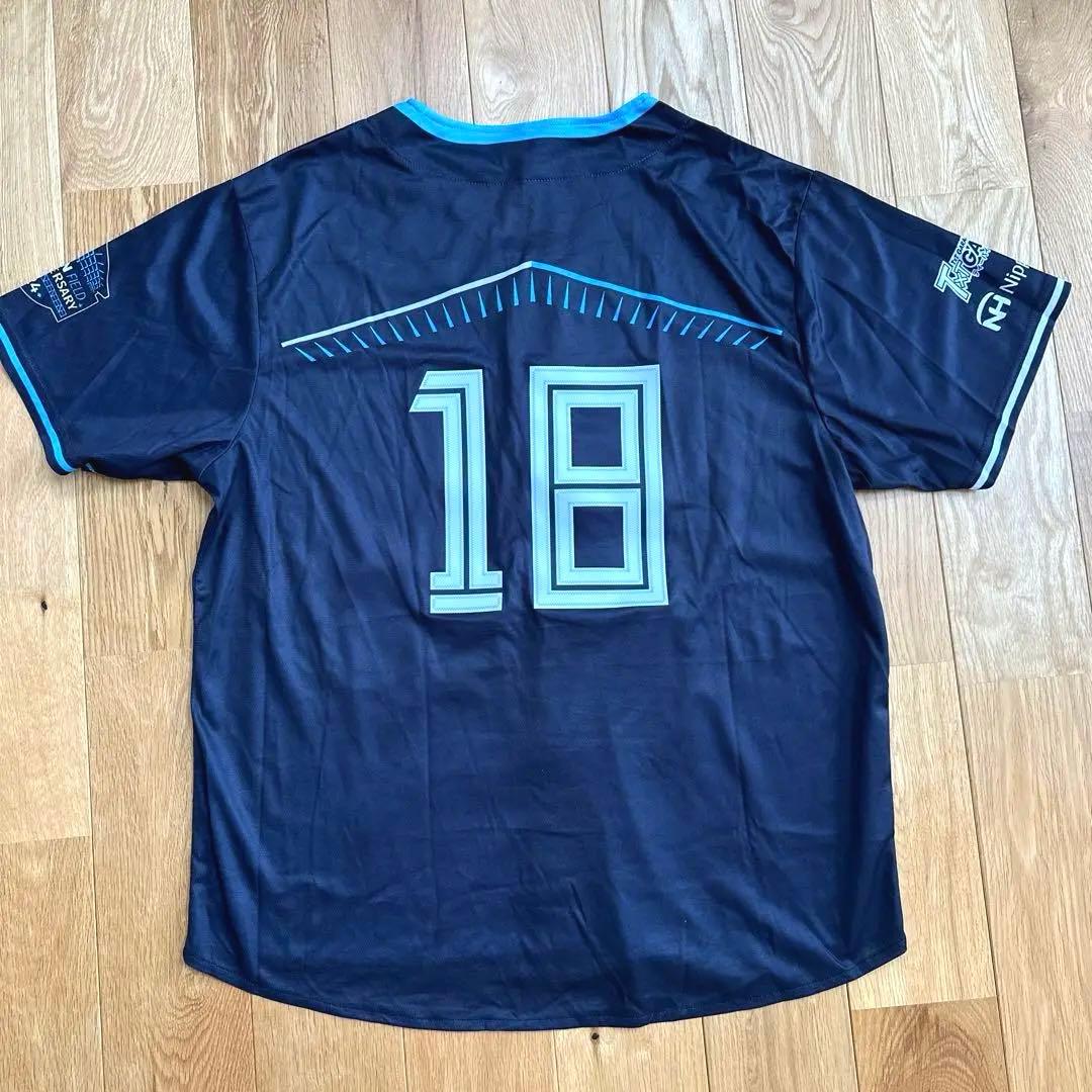 ファイターズ　山崎福也　エスコンフィールド1周年ユニフォーム　さちとら