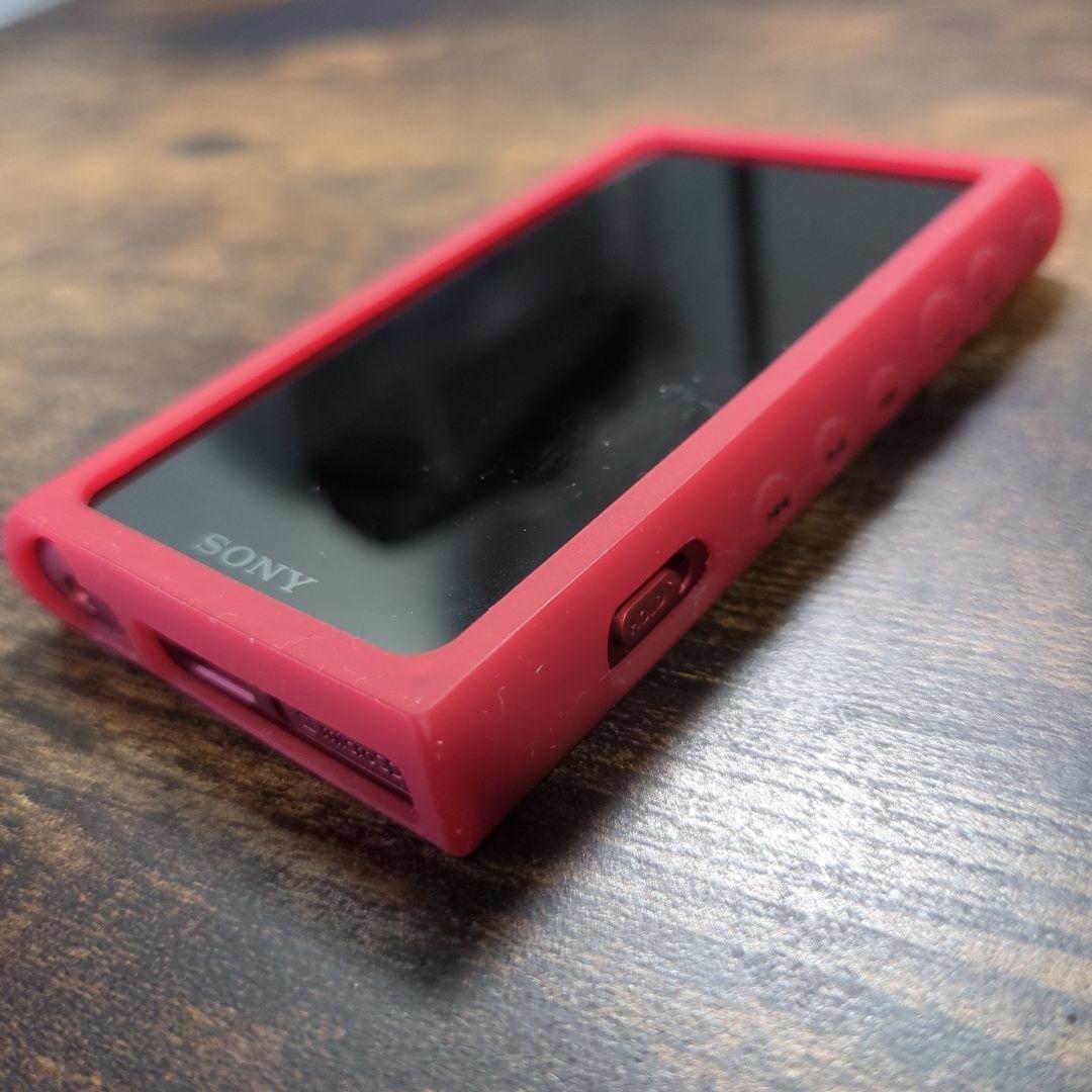 ウォークマン　SONY NW-A105 デジタルオーディオプレーヤー レッド