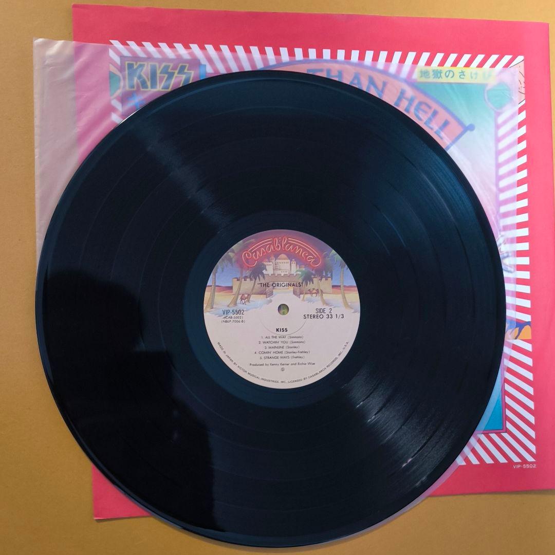 値下【付属品全部入り】キッス 地獄の全貌　掛帯 ブックレット カード ステッカー