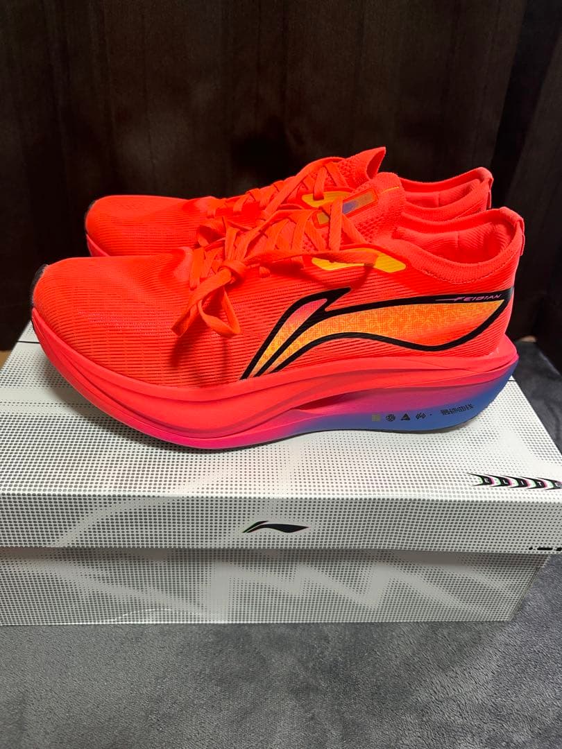 【新品未使用】リーニン、Feidian elite5、27cm