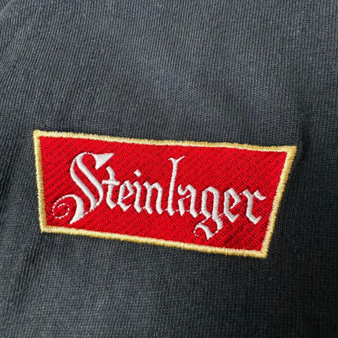 CANTERBURY 刺繍ロゴ ALL BLACKS ラガーシャツ XL 黒