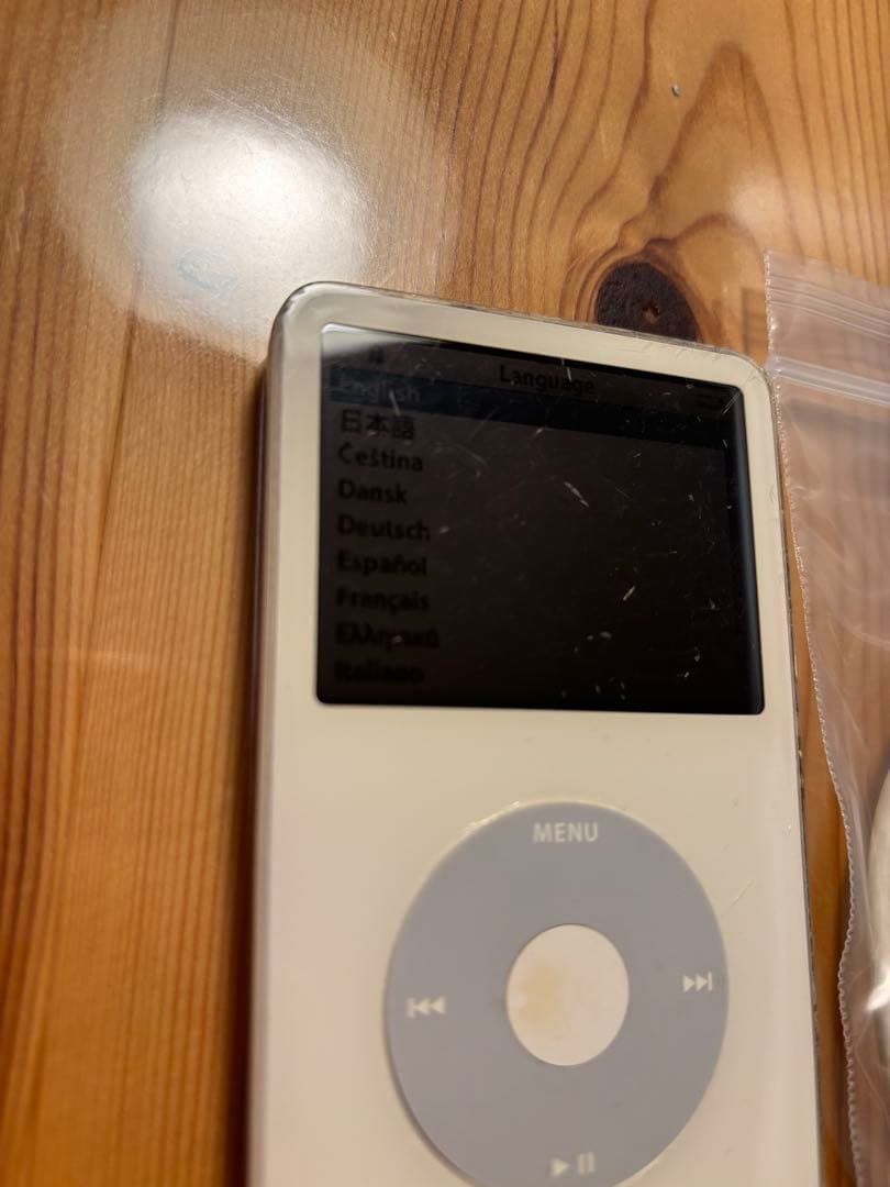 ポータブルプレーヤー ipod classic 30GB A1136