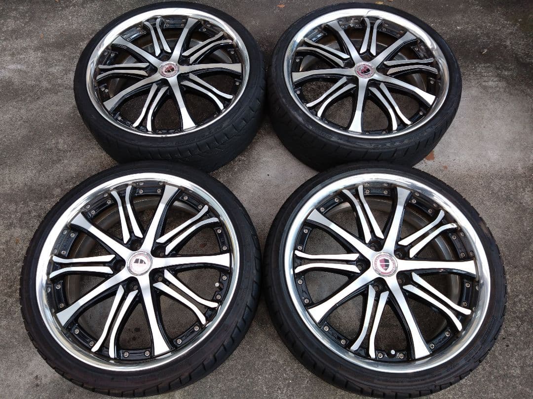 WORKシュヴァートSC6 19インチ7.5J +48 5穴 PCD114.3