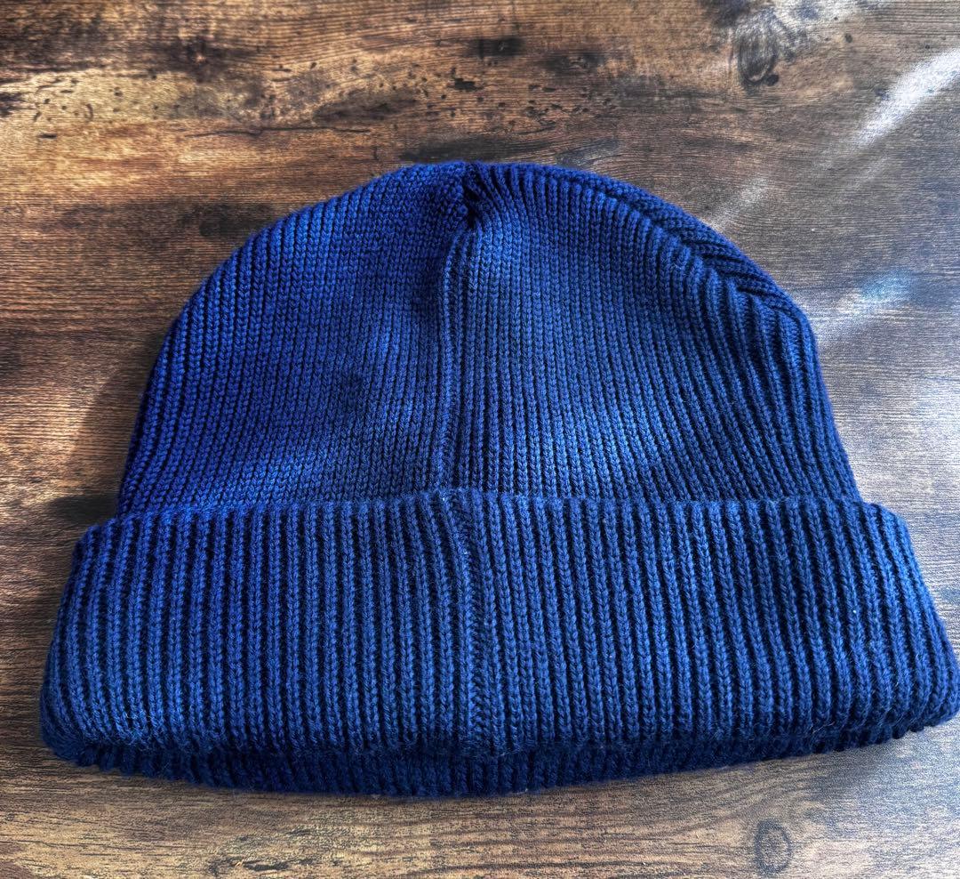 【~12/20一時値下げ】SAINT ニット帽・ビーニー ネイビー
