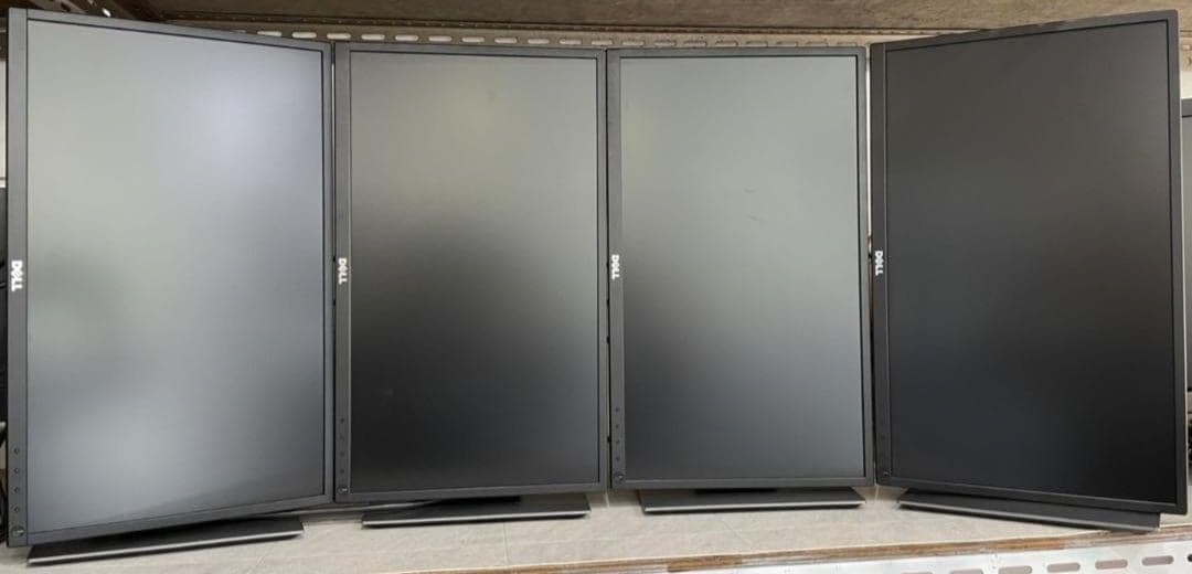 【４台セット】DELL P2217H HDMI 21.5インチ 回転 高さ調節