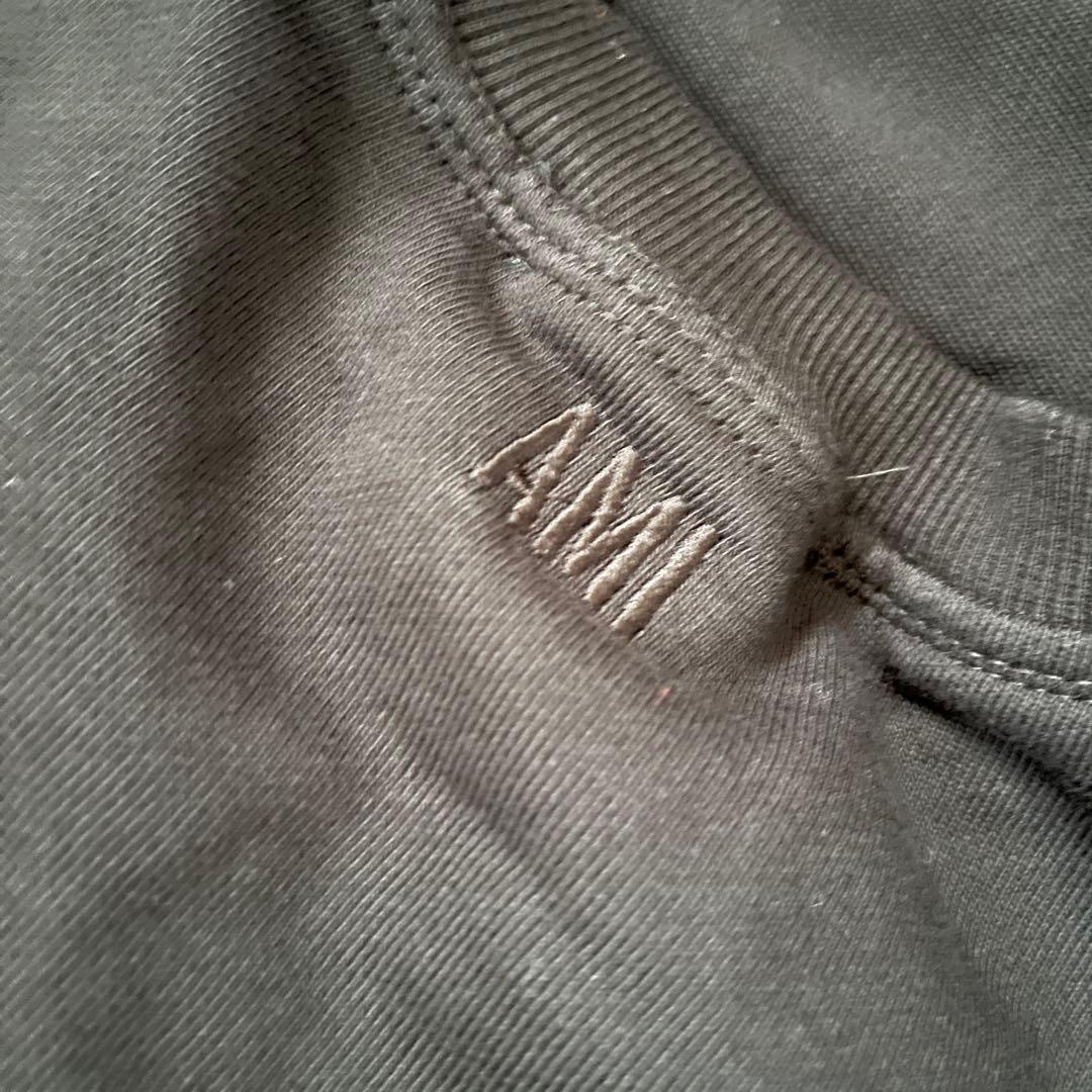 新品アミパリスamiスウェット トレーナーMサイズ　黒ブラック