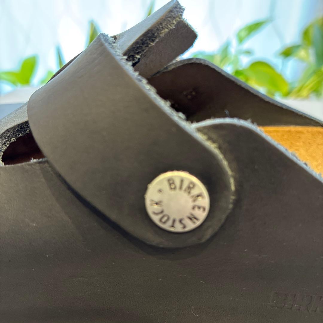 【極美品】ビルケンシュトック ボストン 41(26.5cm) ブラック2024年