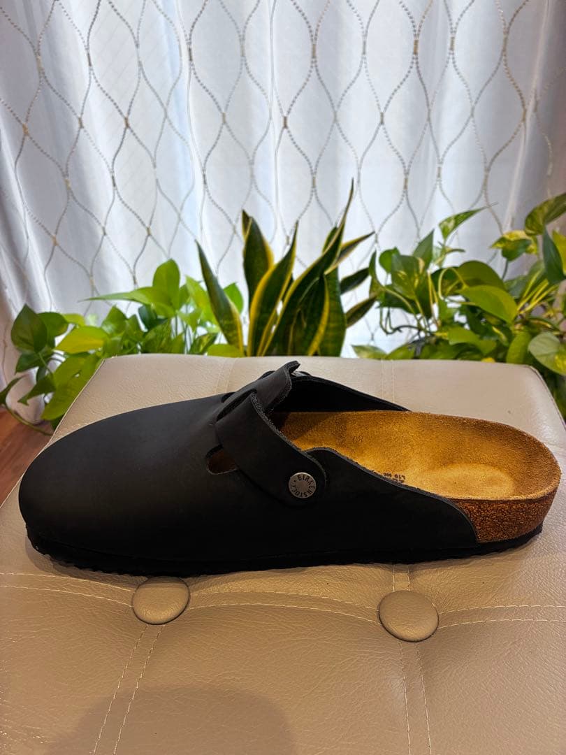 【極美品】ビルケンシュトック ボストン 41(26.5cm) ブラック2024年