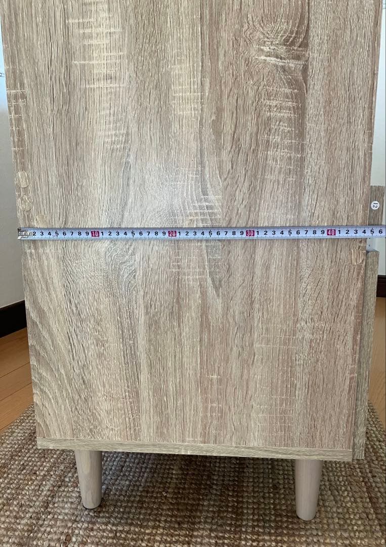 【組立て不要！設置込み】食器棚 レンジ台 LOWYA ロウヤ シンプル 北欧