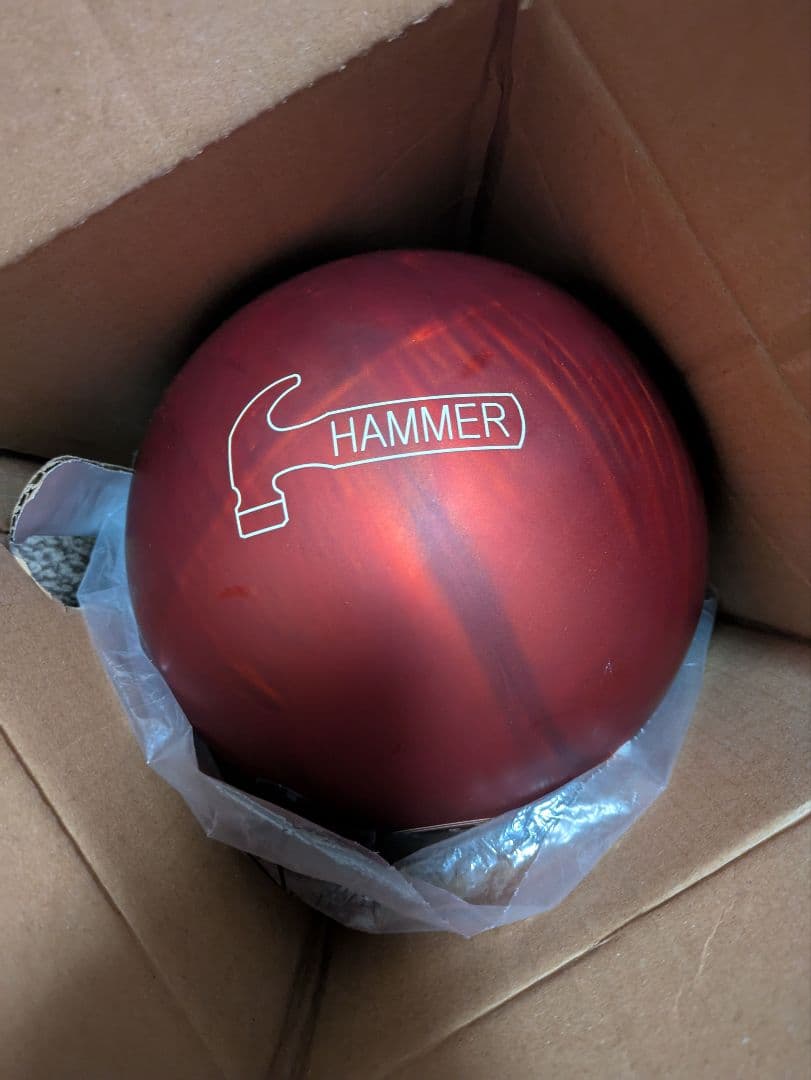 今だけ価格!!レア★美品〜Red Pearl Urethane ボウリングボール