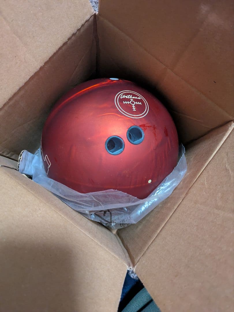 今だけ価格!!レア★美品〜Red Pearl Urethane ボウリングボール